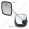 Convex Mirror 8in X 8-1/2in Chrome Prostar Mirror