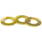 SAE Flat Washer, 5/8" x 1-5/16" O.D., Alloy Steel, Grade 8, Zinc Yellow