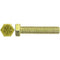 Grade 8 USS Hex Head Cap Screw, 5/16"-18 x 1-1/4", Zinc Yellow, Alloy Steel
