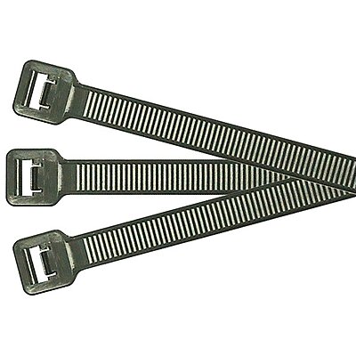 Nylon Standard Cable Tie, 14.5"L, Black 100CT (PDC)