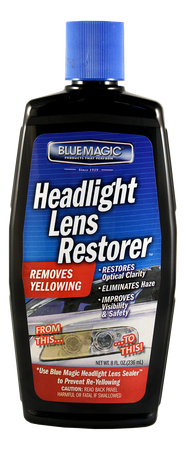 HEADLIGHT LENS RESTORER 8oz