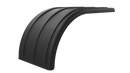 MIN950B BLACK Fenders KIT (2 Fenders)" Designed to 22.5" or 24.5" dual tires as a half fender