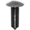 Trim Retainer, 11/32" Dia., 1-3/16" L, 3/4" Head Dia., Black