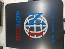 BLACK 24 X 30 LOGO MUDFLAP