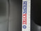 WHITE 24 X 5.5 LOGO 1/4 FENDER MUDFLAP