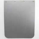 SILVER 24 X 30 PLAIN MUDFLAP