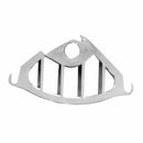 CHROME PLASTIC DRIVER SIDE DASH TRIANGLE VENT FOR PETERBILT 2006+