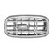 CHROME PLASTIC A/C VENT ADJUSTABLE LOUVER FOR PETERBILT 2005+