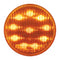 2" FLEET AMBER/AMBER 10 LED SEALED LIGHT