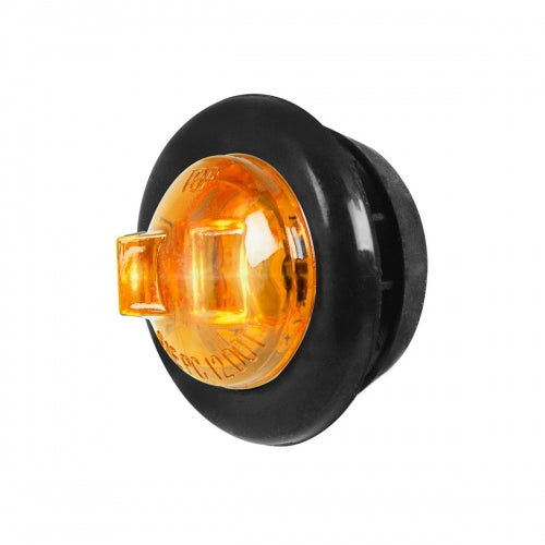 3/4" DIA. MINI WIDE ANGLE LED SEALED LIGHT WITH RUBBER GROMMET AMBER/AMBER