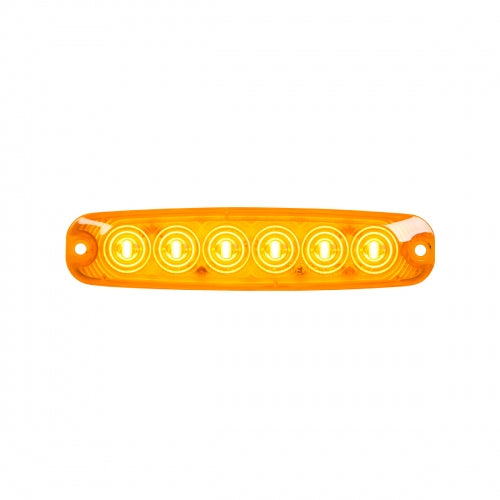 5 1/8" ULTRA THIN LED LIGHT AMBER/AMBER