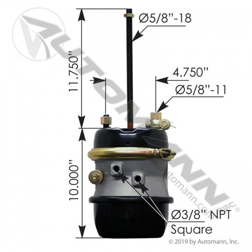 Spring Brake Type 30/30 Sealed LS