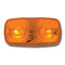 AMBER TIGER EYE MARKER LIGHT, WHITE BASE