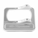 CHROME ROCKER SWITCH COVER W/ STAINLESS STEEL AIR SUSPENSION FOR PETERBILT 2005 & AFTER