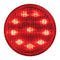 2" FLEET RED/RED 10 LED SEALED LIGHT