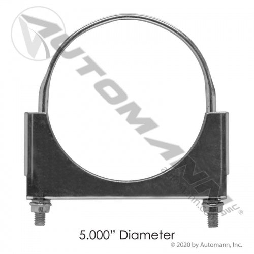 Double Saddle Clamp 5in