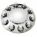 Truck Front Axle Chrome Wheel Cover with Lug Nut Covers